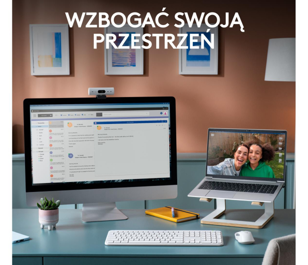 LOGITECH MK950 biały 920-012491 - 1233178 - zdjęcie 10